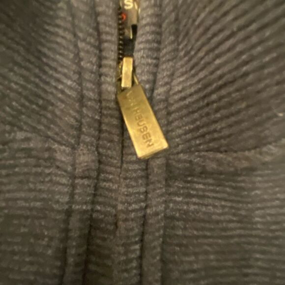 Van Heusen Flex Gray Ribbed Quarter Zip Mens Activewear Pullover Shirt Size Smal - Picture 3 of 12